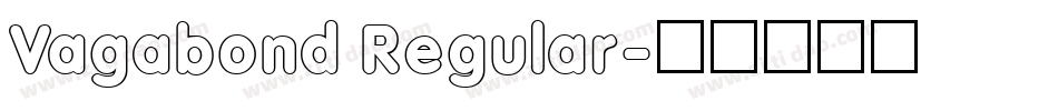 Vagabond Regular字体转换